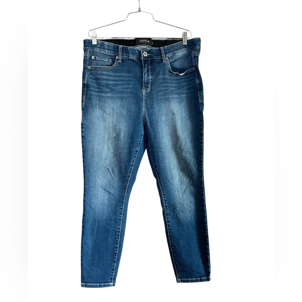 Torrid Plus Size Jeans Sky High Skinny 16S
